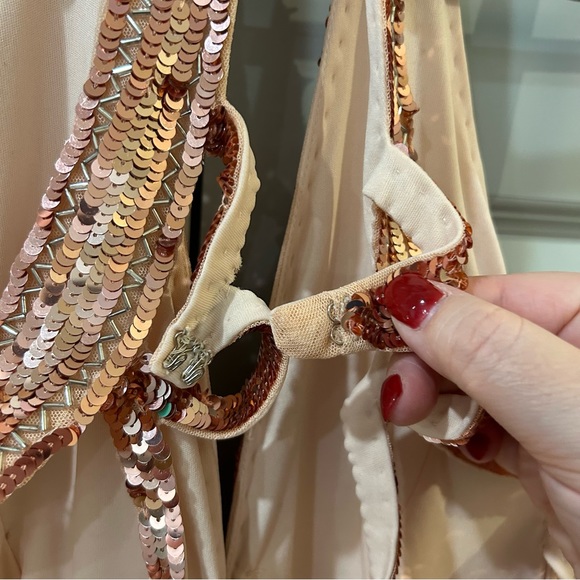 New Mac Duggal 5390 Sequin Open Cut Out Back Gown - Picture 7 of 10